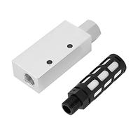 BONKZEBU CV 20HS Pneumatic Air Exhaust Vacuum Generator, Aluminum Alloy Ejector with, Compact Size Large Air Ventilation for Easy Mount and Maintain