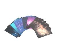 BONKZEBU Delicate Starry Sky Folding Paper, 200 Sheets Double-sided Space Pattern Paper for Creative Crafts, Smooth, Suitable for School Projects and Wedding Decorations