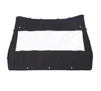 BONKZEBU Durable UTV Soft Rear Windshield Scratch Proof Transparent Back Dust Panel for 800 Trail 800 Ex 2014-2022, Waterproofing Clear PVC for Unobstructed View