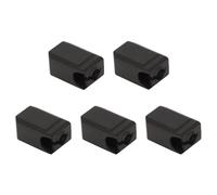 BONKZEBU Extruder Hotend Cover Premium Black Silicone Nonstick Heater Block Cover Stable Temperature Control for X1 Carbon P1P 3D Printer 5Pcs Set