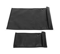BONKZEBU Faraday Bag for Phones and Car Keys, Signal Blocking Pouch with Radio Frequency Identification Protection, Waterproofing Fireproof Shielding for Key Fob Black