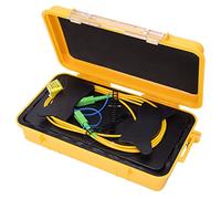 BONKZEBU Fiber Optic OTDR LaunchCable Box SC/A P C - SC/A P C OTDR Fiber Ring Single Mode 500M, Dead ZoneEliminator, Optic Testing Equipment, Single Mode Cable