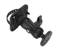 BONKZEBU Fish Finder Mount Base, Universal 360° Rotation Ball Mount, Fish Finder Bracket Round Base Electronic Fish Finder Holder ForGarmin, Heavy Duty Fish Finder Mount Stainless Steel