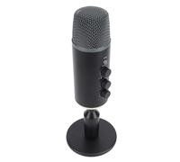 BONKZEBU Gaming Microphone, HiFi Sound Adjustable Volume USB PC Condenser Mic with Mute and RGB Lights for Podcasting Streaming, Lossless Sound Transfer Mic