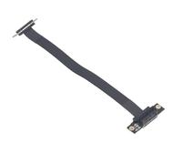 BONKZEBU Graphics Card Extension Cable Flexible Pci E 3.0 1X to 1X Riser Extender Reliable Connectivity for Adapter Card 20g