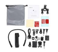 BONKZEBU Head Mounted Camera, 4K 30MP Wearable Camera 4K Head Mounted Video with 6 Axes Stabilization and 135 Degree Wide Angle, for Outdoor Cycling and Mountain Biking