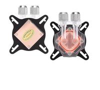 BONKZEBU High Purity Red Copper GPU Cooler Water Block, Precise Fit for Intel Graphics Processing Unit, Great Heat Reduction