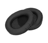 BONKZEBU High-Quality Ear Cover for Cloud II - Soft and Noise-Blocking Headphone Earpads - Easy to Install 2 Pieces (Leather Black)