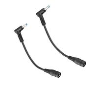 BONKZEBU HP Power Adapter Cable 4.5x3.0mm Male to 5.5x2.1mm Female for HP Laptop, 2pcs Adapter Cable for Short Distance Connection