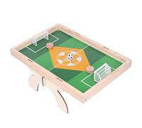 BONKZEBU Interactive Mini Tabletop Soccer Game Chess Set Parent Child Activity Pine Wood Board, Improve Friendship and Thinking Skills for Kids
