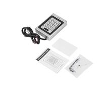 BONKZEBU IP67 Card Door Access Controller,Keypad Security System Strong Zinc Alloy Anti Case,Multi Function Rainproof Design,for Home Office Residential Areas Silver