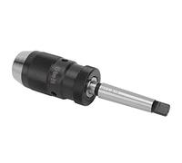 BONKZEBU Keyless Drill Chuck, Morse Taper MT2 B16 for 0.5 16mm, with Tapered Mandrel for Drilling Milling Lathe Machines, Lathe Drill Chuck