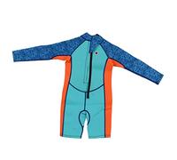 BONKZEBU Kids Diving Suit Comfortable One Piece Swimsuit UV Resistant for Children Suitable for Boys and Girls Neoprene Rubber + Nylon Material, Size 6-13 Years Old (Size 12)