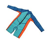 BONKZEBU Kids Diving Suit Comfortable One Piece Swimsuit UV Resistant for Children Suitable for Boys and Girls Neoprene Rubber + Nylon Material, Size 6-13 Years Old (Size 6)