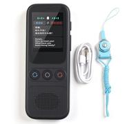 BONKZEBU Language Translator Device, AI Smart 138 Languages Translation with Touch Screen and Noise Reduction, for Online Offline Voice Translator Chatgpt Learning