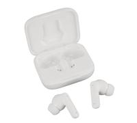 BONKZEBU Language Translator Earbuds with 137 Languages IPX5 Water Proof Noise Cancellation, Multifunctional Translator Device Earphone, Earphone with Fingerprint Control (White)