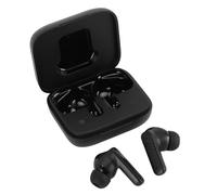 BONKZEBU Language Translator Earbuds with 137 Languages IPX5 Water Proof Noise Cancellation, Multifunctional Translator Device Earphone, Earphone with Fingerprint Control (Black)