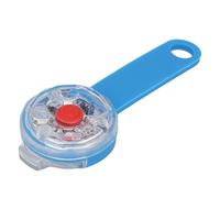 BONKZEBU LED Dog Light Pendant USB Rechargeable IPX7 Waterproof, 3 Light Modes Dog Collar for Pet Bag Bike, Collar Lights for Night Walking, Night for Walking (Blue)