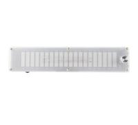BONKZEBU LED Music Spectrum Display Dual Channel Equalizer for Precision Sound Adjustment with Voice Activated Pickup Rhythm Light for Party and Event Planners Acrylic Shell