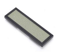 BONKZEBU Led Name Badge Scrolling Message Tag Chinese 4 Character Sign Display, Led Name Tag, Led Name Badge, Led Nametag, Led Programmable Badge (White)