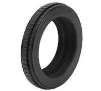 BONKZEBU Macro Adjustable Focusing Tube Adapter for Magnify Macro Lens Ring, Fine Focus Control, for Photography, 10-15mm Focusing Range for M42 to M39 Camera Lens, Aluminium Alloy Black