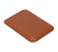 BONKZEBU Magnetic Card Holder Strong Suction Force PU Leather, Easy to Use for Models, Magnetic Wallet Card Holder (Brown)