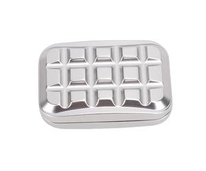 BONKZEBU Metal Engraved Pattern Push Slider Toy Portable Handcrafted Stress Reliever for Adult Kids, Alloy, 1.8 X 1.2 X 0.6in