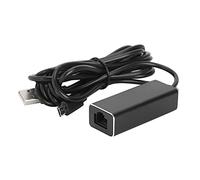 BONKZEBU Micro USB to RJ45 Ethernet Adapter High Speed 10/100Mbps Plug and Play Network Adapter for TV Sticks Aluminum Alloy ABS Material 3.3ft Cable Length