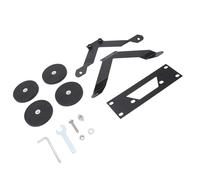 BONKZEBU Mini Dish Space Saving Strong Adsorption Portable Car Mount Kit for Car RV Boat ABS Metal