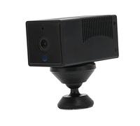 BONKZEBU Mini HD Wireless Camera Night Compact Small Monitor Camera for Home Office, Energy Saving Rechargeable Surveillance for Night, ABS Material Black Color