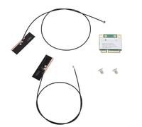 BONKZEBU Mini PCI E WiFi 7 Card, 8774Mbps Wireless Network Card with MU MIMO Technology and BT 5 4, for OS PC (With Antenna)