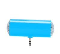 BONKZEBU Mini Speaker System,Clear Sound Quality Easy to Use Small Portable Speaker, Easy to Operate and Portable 3.5mm Jack Stereo Mini Speakers,for Mobile Phones and TabletsBlue (Blue)