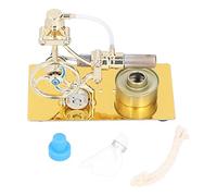 BONKZEBU Miniature Stirling Engine Model Physical Science Toy, Desktop Decorative Ornament for Ages 8+ Iron 19.5oz