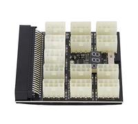 BONKZEBU Mining Power Supply Board Adapter 12V Power Distribution Board Converter for Mining Graphics Card, Supports Up to 1200W, Suitable for DPS-800GB A, DPS-1200FB A 1 X Supply Adapter