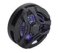 BONKZEBU Mobile Phone Cooler Semiconductor Cooling Radiator Excellent Cooling Effect Intelligent Temperature Control Magnetic Cell Phone Cooler for Effective, ABS Aluminum Material (Black)