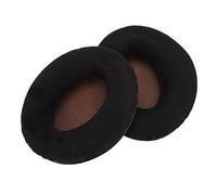BONKZEBU MOMENTUM ON-Ear Replacement Black Cotton Cushion Ear Pads for Enhanced Bass Performance, 2 Pack for Music Enthusiasts