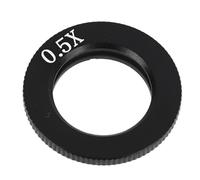 BONKZEBU Monocular Zoom Lens Lightweight Objective Lens Enhanced Microscopic Images for Different Experiment Needs (0.5X)