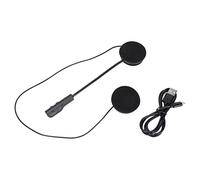 BONKZEBU Motorcycle Bluetooth Headset, BT 5.0 Wireless Headphones Hands Free Call Noise Reduction with Microphone for Outdoor Sports