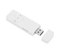 BONKZEBU MP3 Player Lossless Sound Support Up to 64GB Mini Music Player for Students Running Travel, Long Battery Life MP3 Player, Portable Music Player for Students (White)