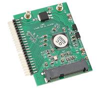 BONKZEBU MSATA Card Reader Mini PCIE SSD to 44 Pin IDE Hard Disk Converter for Routers Industrial Computers Plug and Play