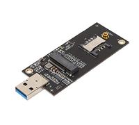 BONKZEBU NGFF to USB 3.0 Adapter with SIM Card Slot Plug and Play Stability M.2 to USB Adapter for OS X Computers Laptops
