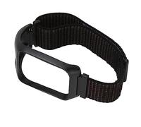 BONKZEBU Nylon Watch Strap For TOMTOM,Soft Breathable Lightweight Replacement Watch Band Adventurer,Washable 2 IN 1 Sport Strap,For TOMTOM Runner3 (Black Sand Color)