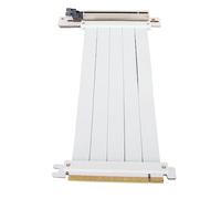 BONKZEBU PCIE 4.0 X16 Riser Cable High Speed Flexible GPU Extension Card 90 Degree Right Angle Design for RTX4090 4080 4070 and RX 7900 XT 7800 XT ABS PCB Material 128Gbps Transfer Rate (40cm)