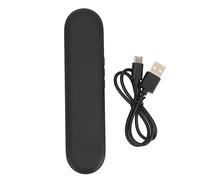 BONKZEBU Pillow Speaker Portable Mini Bone Conduction Sleeping Speaker with Stereo Bass for Deep Sleeping Adults and Babies ABS Material 15.5x3.6x1.2cm (Black)
