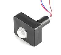 BONKZEBU PIR Sensor Outdoor, Black PIR Switch Infrared Motion Lighting Sensor Detector Wall Pavement Switch Outdoor, Motion Light, Standalone