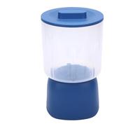 BONKZEBU Portable Mini Washing Machine Powerful Underwear Washer for Bra Socks for Apartment RV Traveler Light Weight Cordless Laundry Cup Grey (Blue)