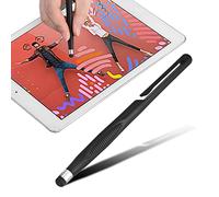 BONKZEBU Portable Soft Capacitive Stylus Pen Higher Precision Practical Design for Touch Screen Devices - 3PCS Black