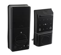 BONKZEBU Precise Smart Fingerprint Door Lock with Fast Multidimensional Recognition for Home Security with Virtual Password, Keyless Entry for Front Door, Aluminum Alloy Material