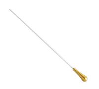 BONKZEBU Professional Metal Light Weight Conducting Baton for Accurate Music Conducting Orchestras Choirs for Musicians and Teachers (Gold)