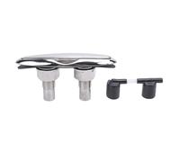 BONKZEBU Pull Up Boat Cleats 316 Stainless Steel Hidden Flush Mount,Polished Finish Retractable Boat Claet,Easy Installation Marine Cleat Pop Up Boat Cleats,for RV Yacht